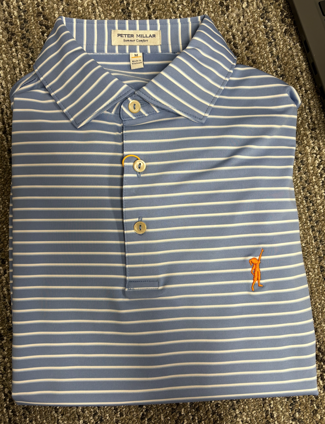 Dark Blue Peter Millar Polo